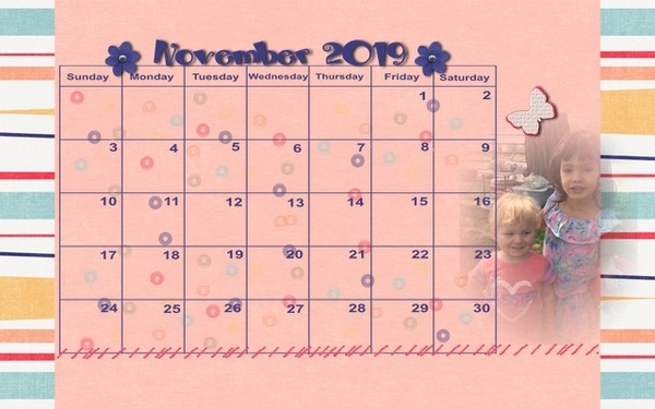 201911 Calendar