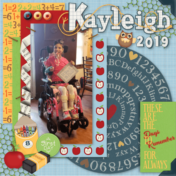 Kayleigh Autumn 7th Grade 2019