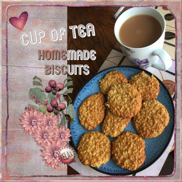 Homemade Biscuits and Tea