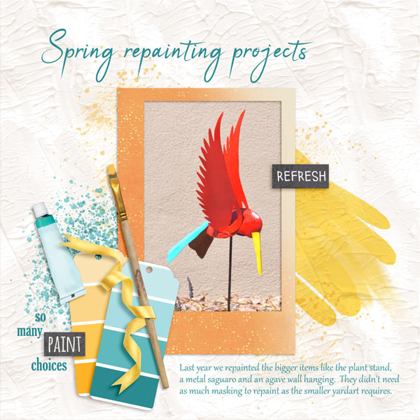 Spring repainting projects