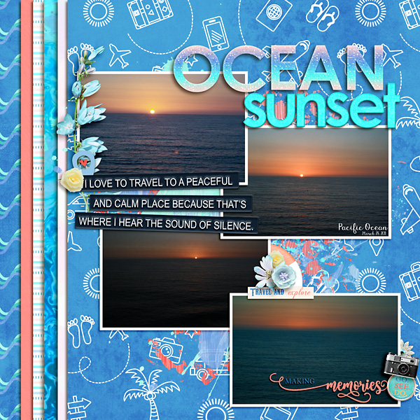 2011 Ocean Sunset