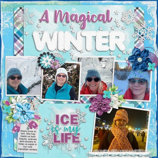 A Magical Winter Ice is my Life