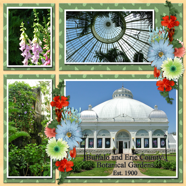 Buffalo and Erie County Botanical Garden Est 1900