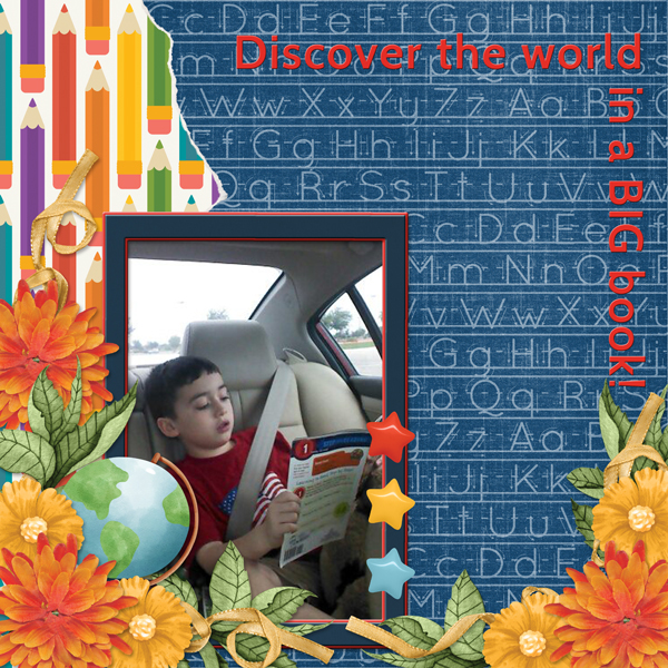 Discover the world in a BIG book!