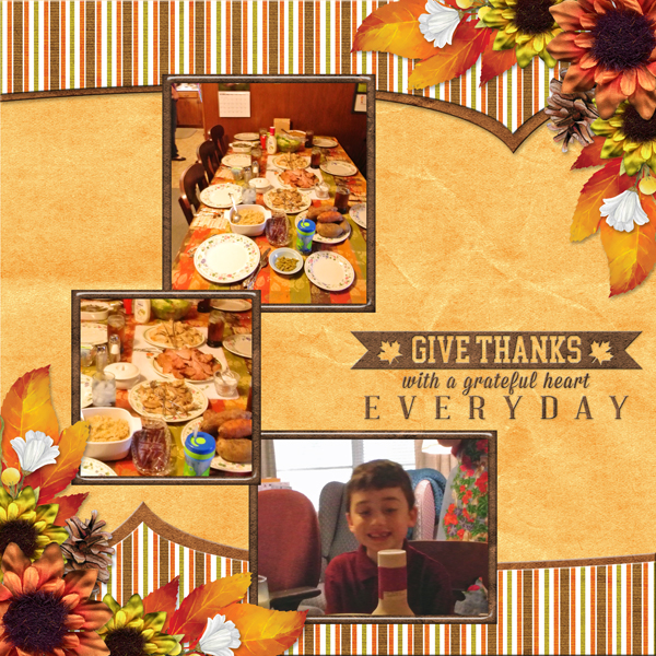 Give thanks ...