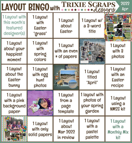Layout Bingo Card April 2022