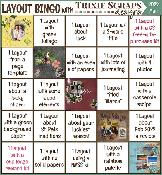 Layout Bingo