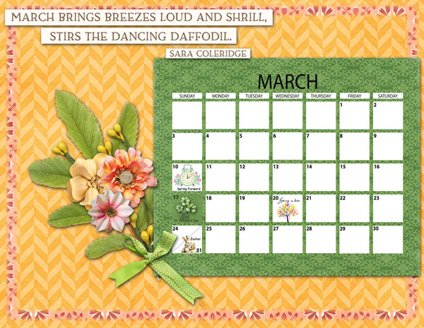 March 2024 Calendar