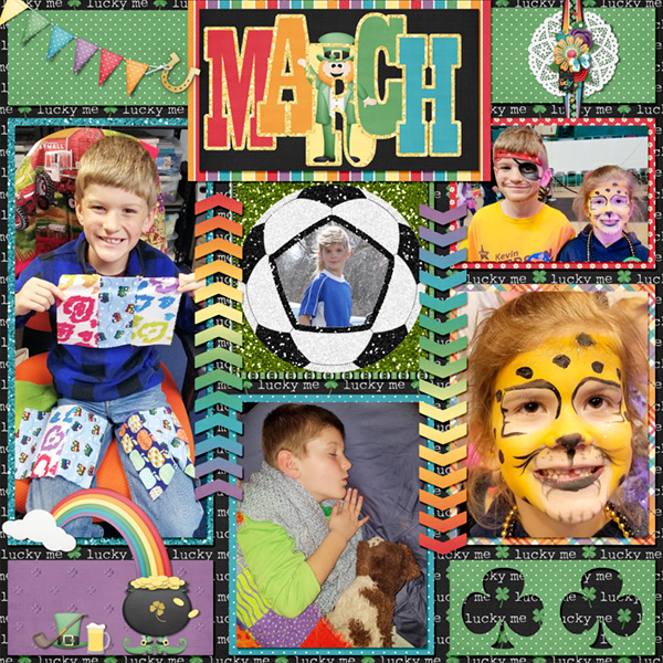 2018 march_our family calendar