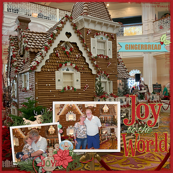 Gingerbread House @ the Grand Floridian Hotel
