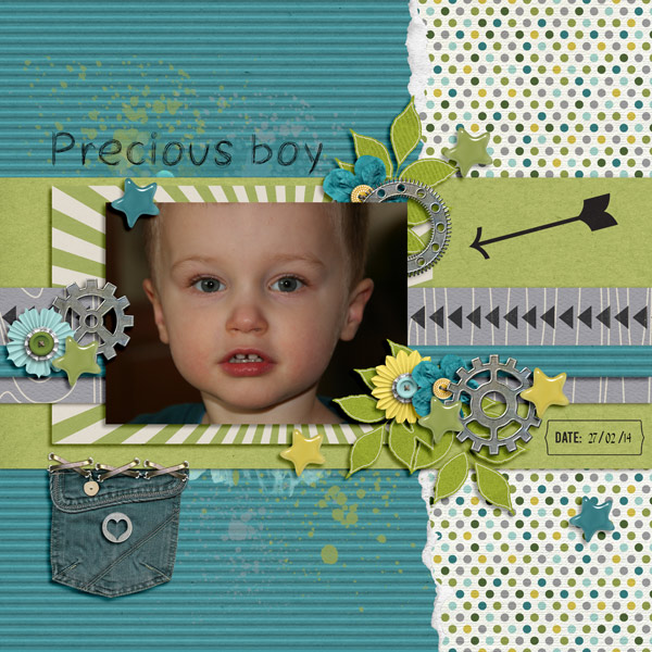 Pixelily Designs - Raising Boys / Southern Serenity Designs - Brand new day