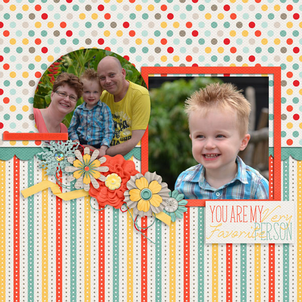 Pretty in Green - Happy to be / Jen C Designs - Memory Makers V14 TP2
