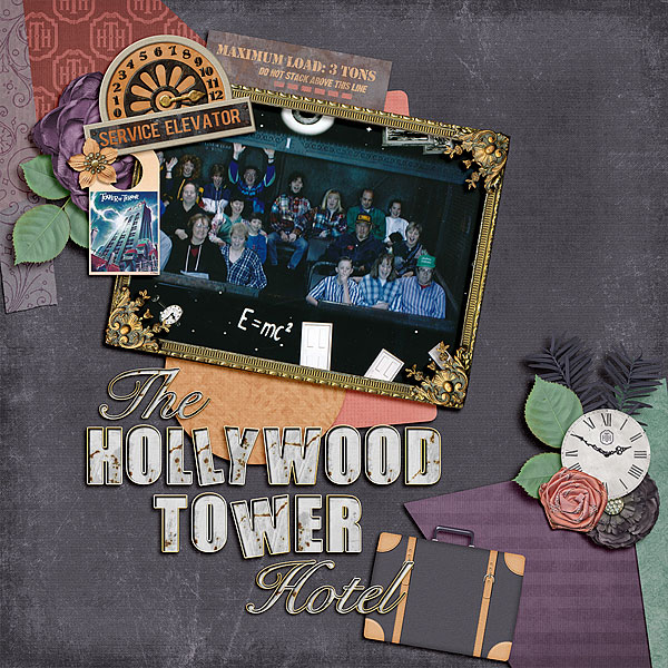 Hollywood Tower Hotel - Ride Photo