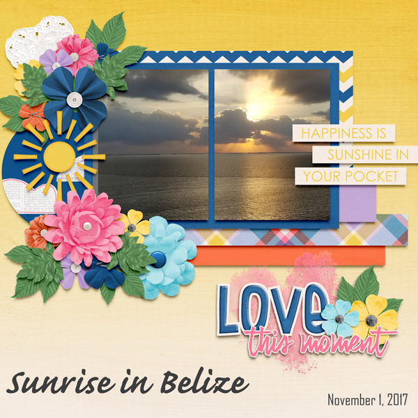 Belize Sunrise