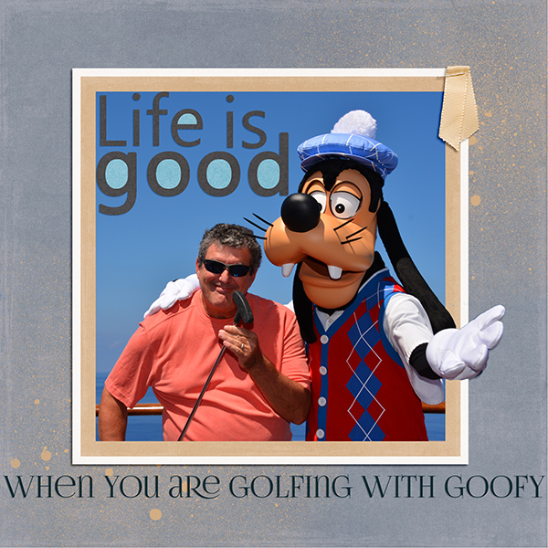 Golfing with Goofy