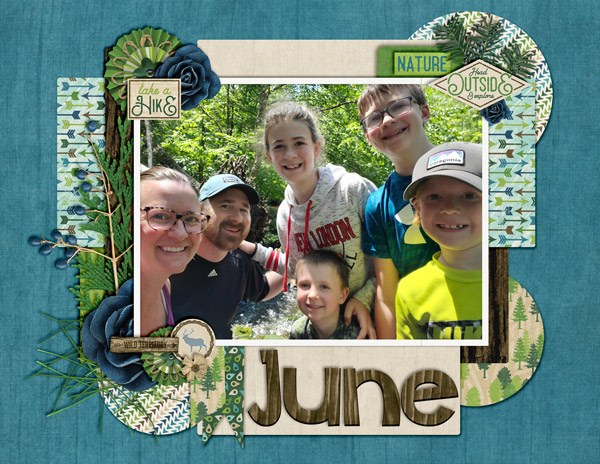 June Calendar Topper