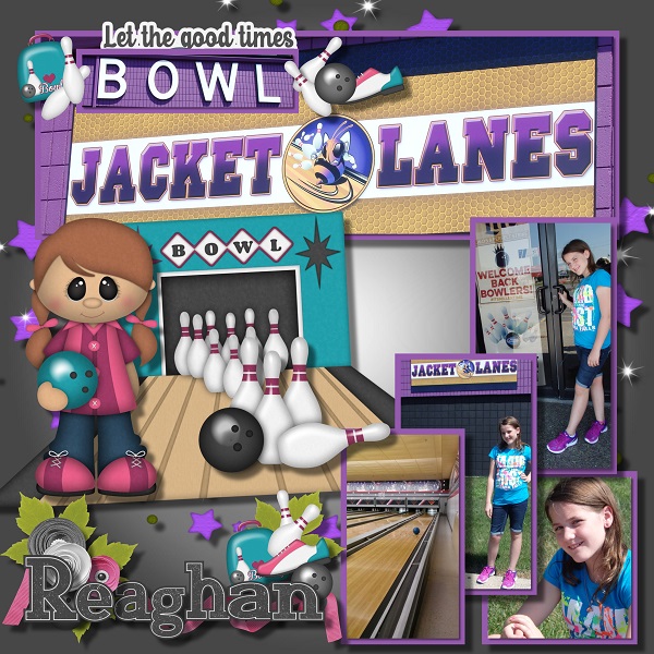 Reaghan goes Bowling