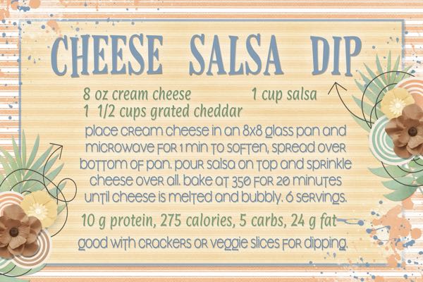 Cheese Salsa Dip