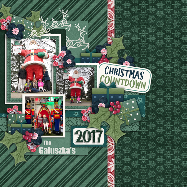 Christmas Countdown by Designs by Connie Prince