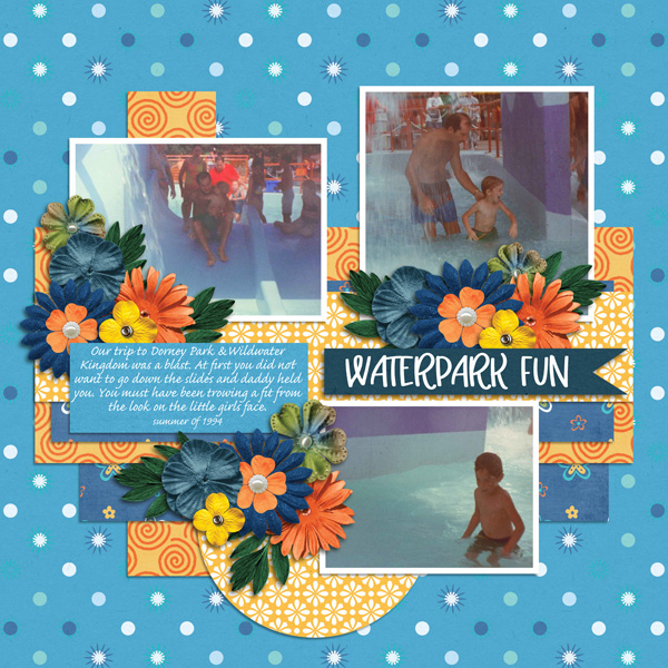Cool In The Pool-Ginger Bread for Ladies Reward Challenge