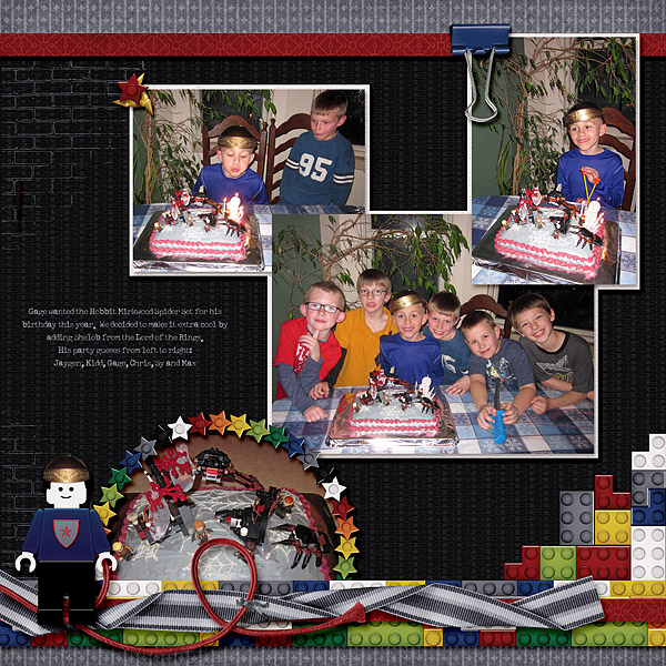 Gage Turns 8 (right page)
