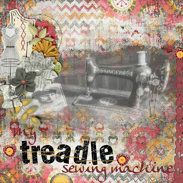 my treadle sewing machine