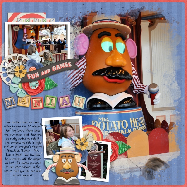 Toy Story Mania - Potato Barker