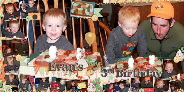 Evan's 3rd Birthday!