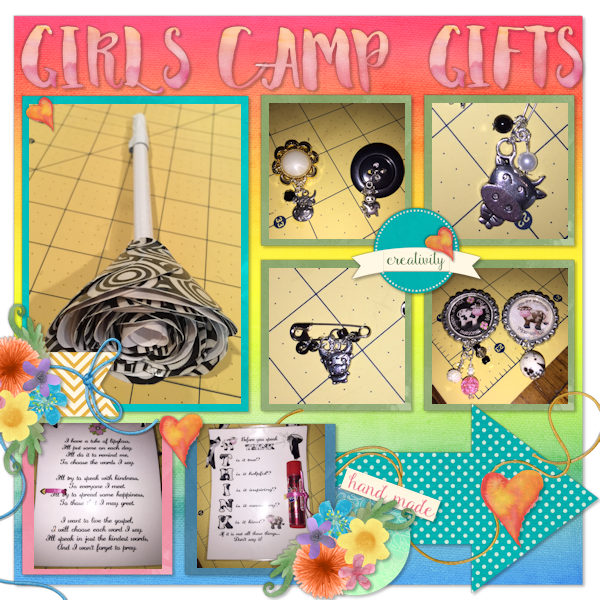 Girls Camp Crafts pg 1