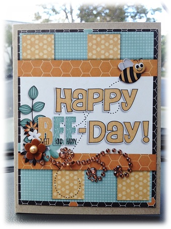 Happy BEE-Day Card