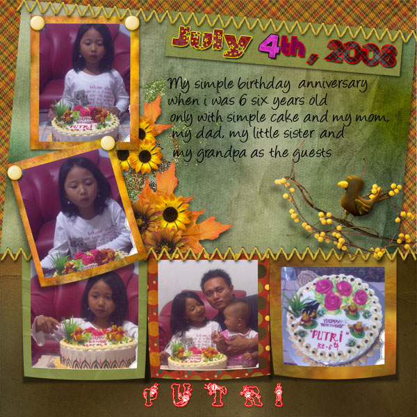 My Daughter's Birthday