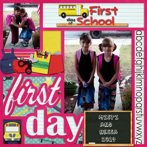 First Day Misti and Nessa