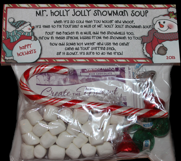 Mr. Jolly Holly Snowman Soup