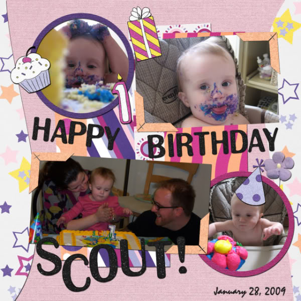 Scout's 1st Birthday