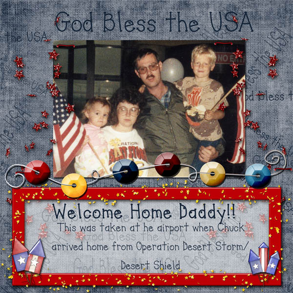 Welcome Home Daddy
