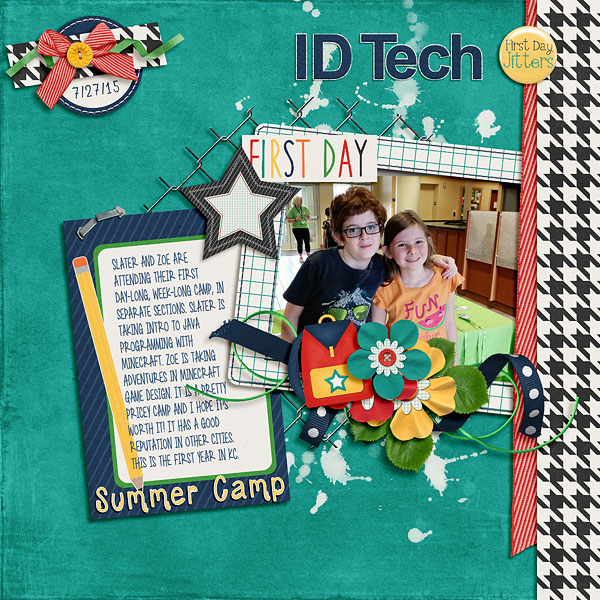 First Day ID Tech Summer Camp