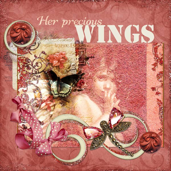 her precious wings