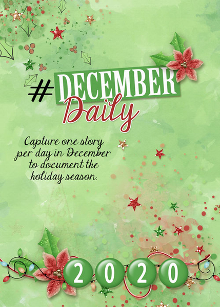 December Daily 2020 Title Page