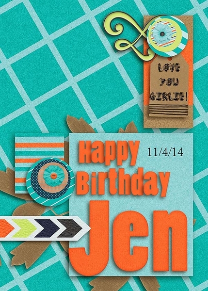 Happy Birthday Jen C!!