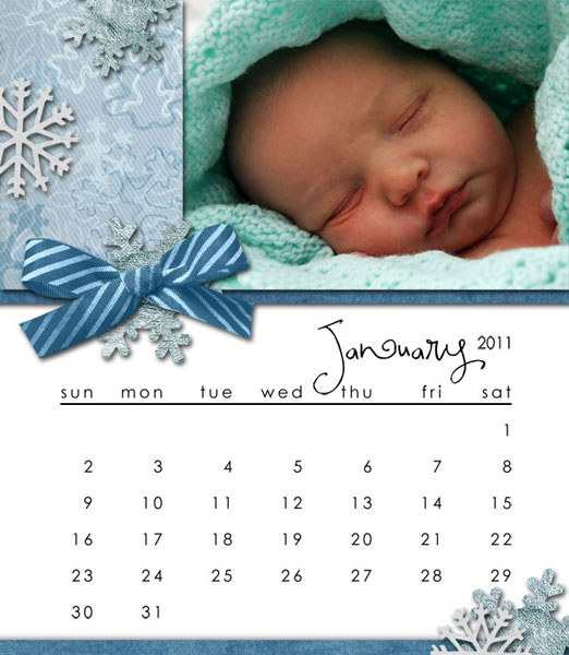 CD Calendar - January
