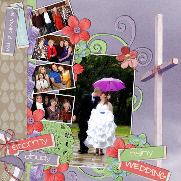 Stormy, Cloudy, Rainy Wedding
