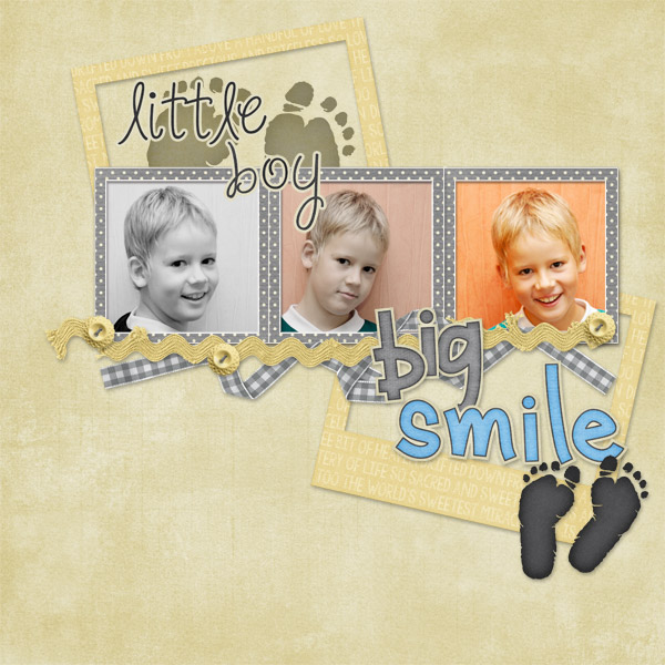 Little boy - Big smile