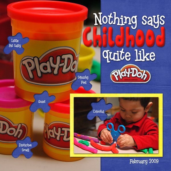 Nothing Says Childhood quite like PlayDoh