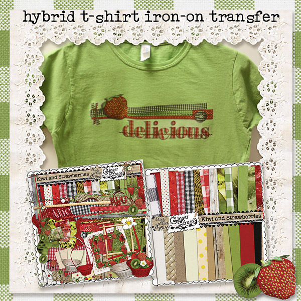 hybrid t-shirt iron-on transfer