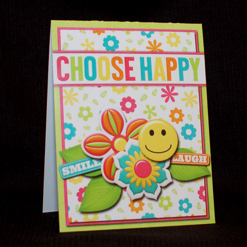 choose happy card