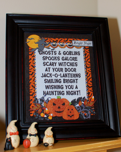 Ghosts and Goblins print