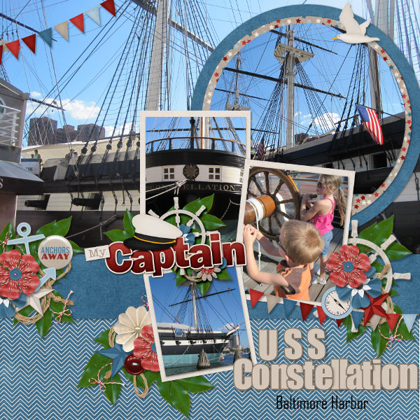 USS Constellation {Baltimore Harbor}