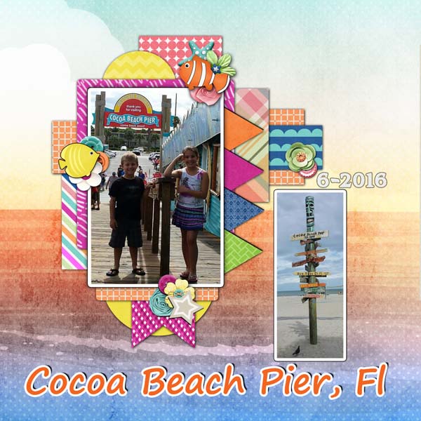 Cocoa Beach Pier(left)