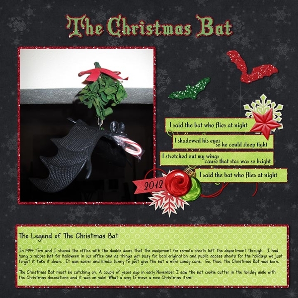 Christmas Bat