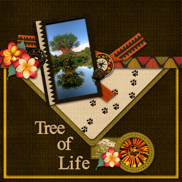 Scraplift Challenge: Sept  &quot;Tree of Life&quot;